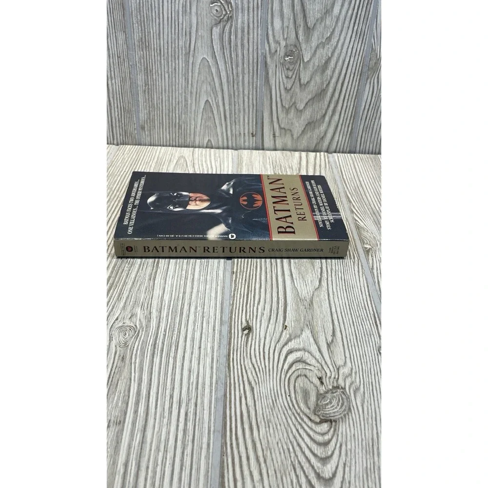 Batman Returns Movie Tie-In Book 1st WB Printing July 1992 Craig Shaw Gardner